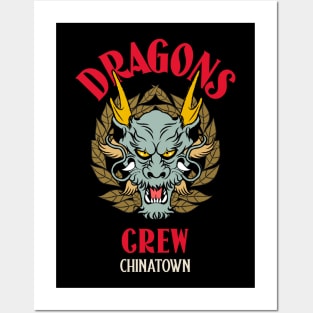 Shenlong Dragon Crew Chinatown Posters and Art